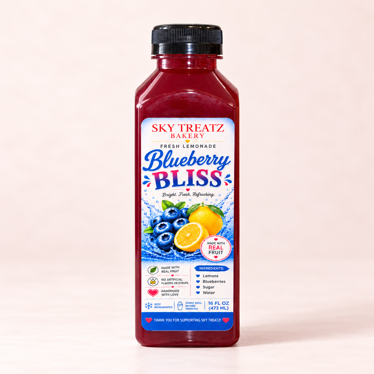 Blueberry Bliss Lemonade