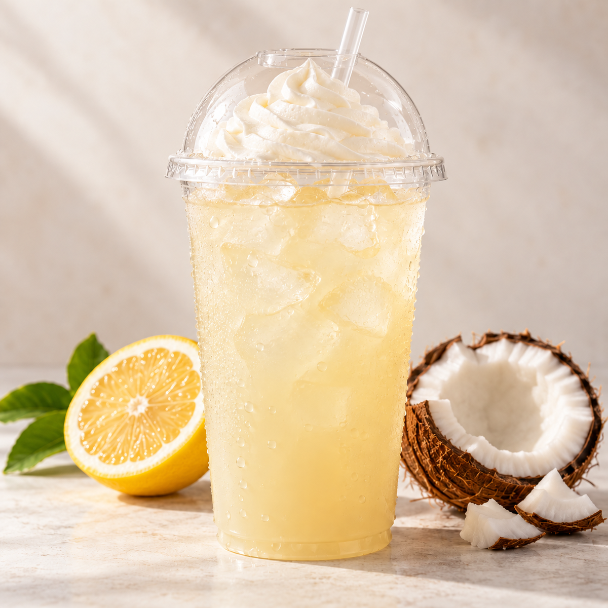Island Coconut Lemonade 20 oz