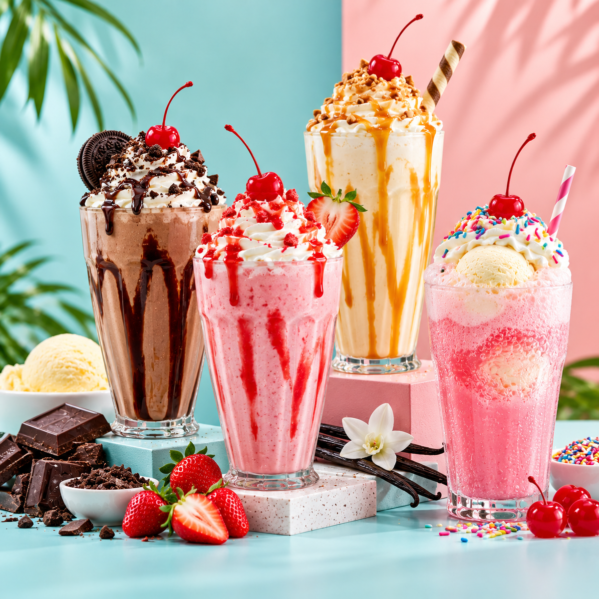 Milkshakes & Floats
