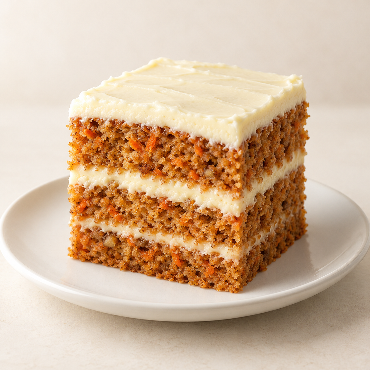 Carrot Cake Slice