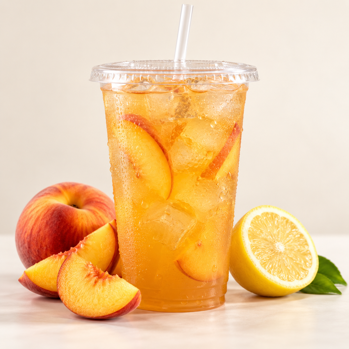Peach Paradise Lemonade 16 oz